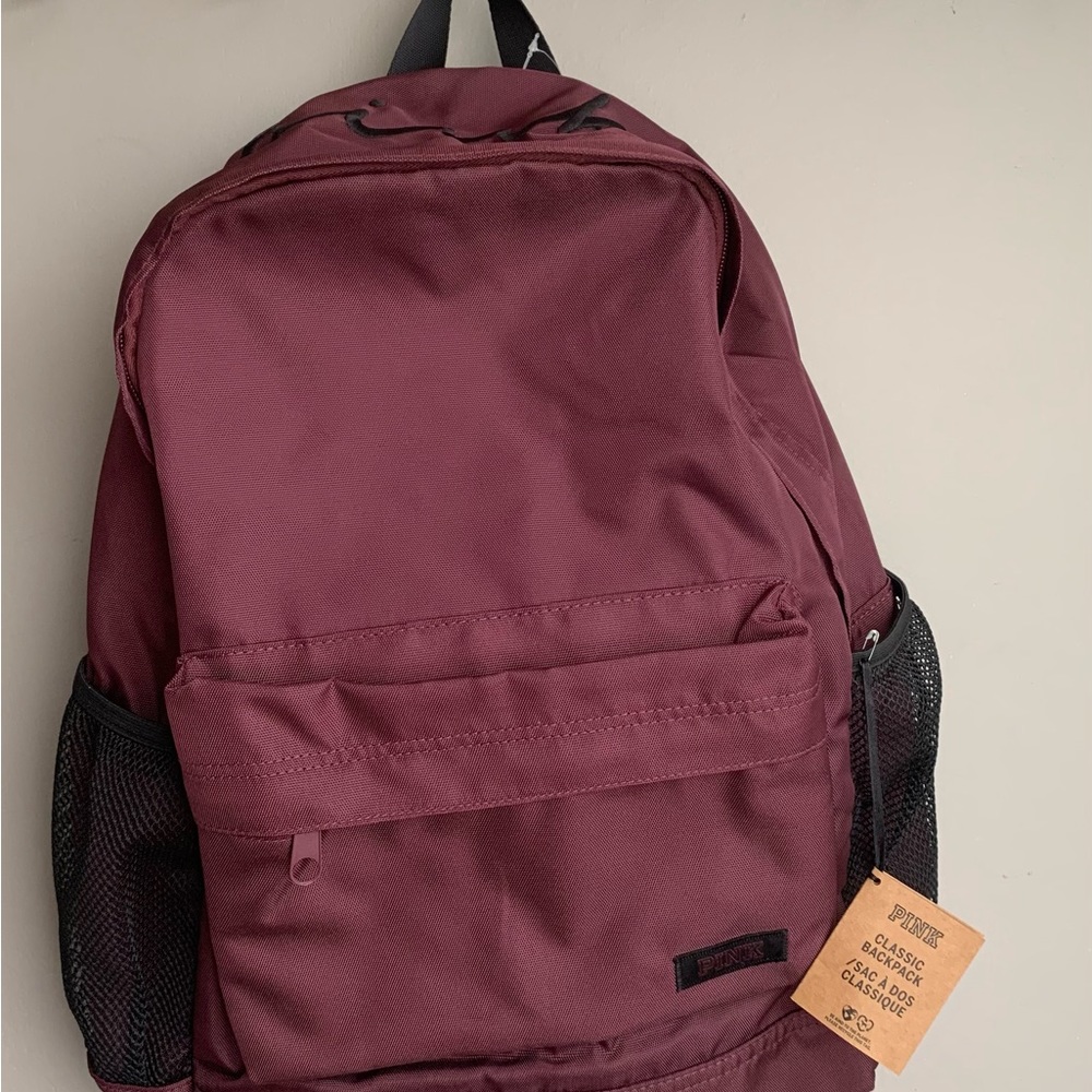 Pink College backpack - Picture 3 of 5